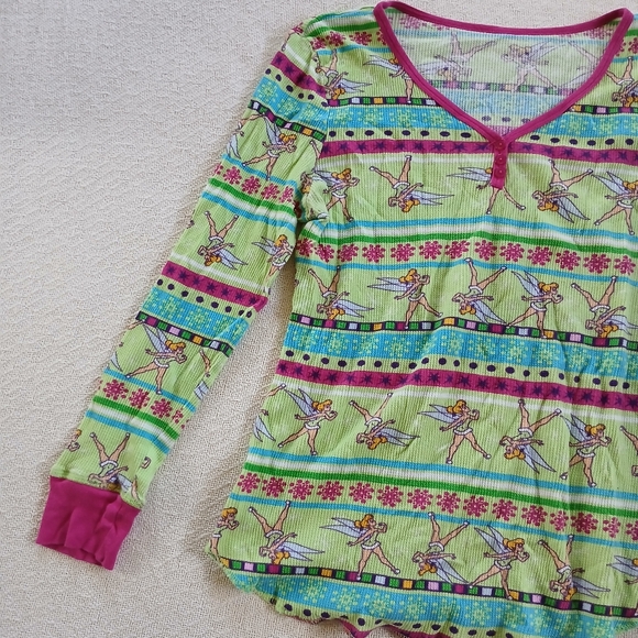 tinkerbell ♡ pajama set disney y2k vintage fairy - Picture 3 of 9